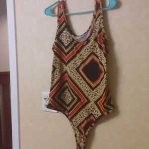 Cheetah Print Fashion leotard onesie
